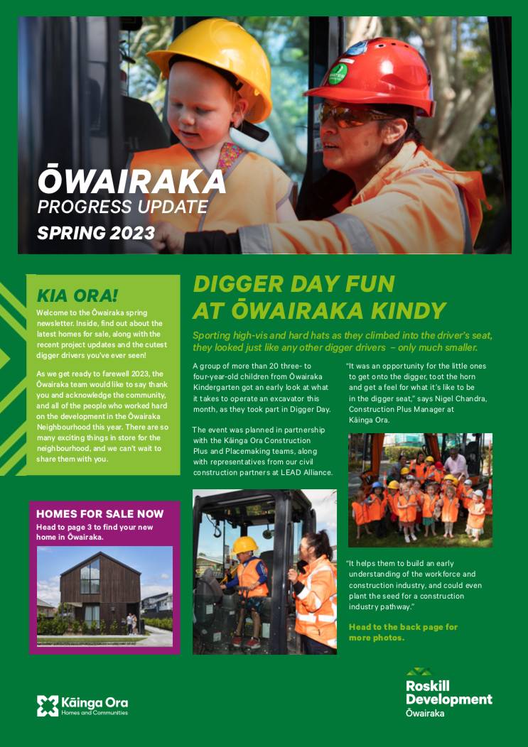 J001943 Owairaka Newsletter Spring 2023