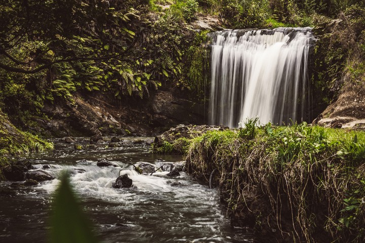 Oakley Creek waterfall v3